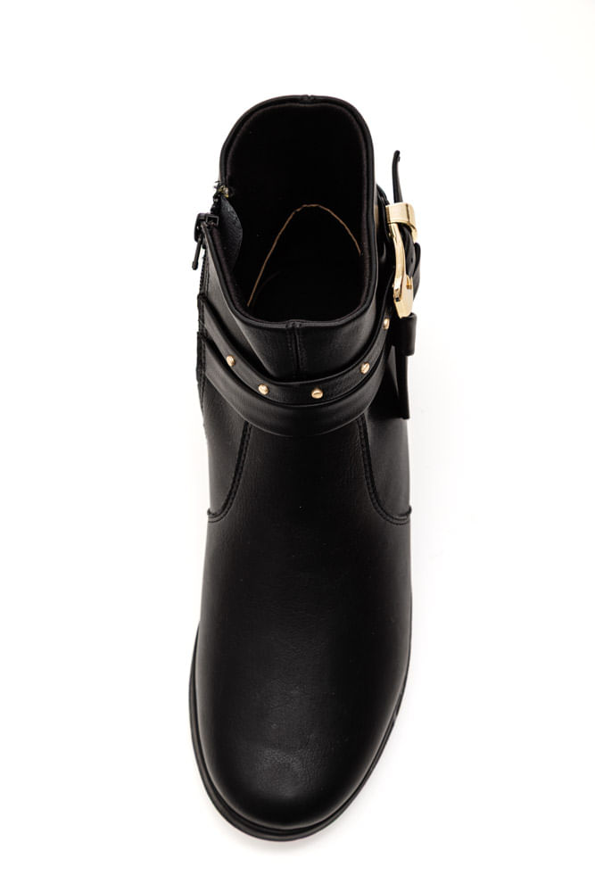 Bota-Comfortflex-Cano-Curto-Rasteira-Feminina-Ziper-Lateral-2592302-07-Preto
