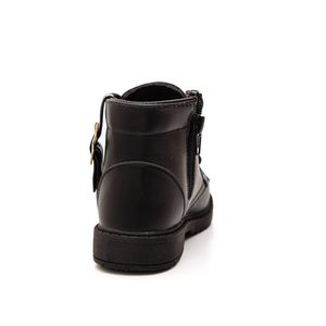Bota Doce Pé Coturno Infantil Menina Estrela 35041-007 Preto