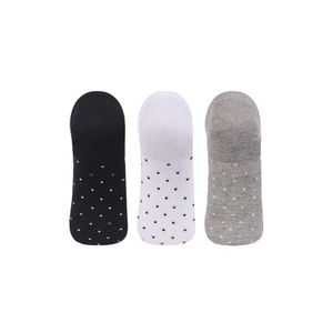 Kit Com 3 Pares De Meia Lupo Sapatilha Invisível 03171-089-0900 Sortido