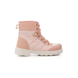 Bota Fiocco Coturno Juvenil Menina Cadarço Fb9223f Rosa