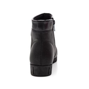 Bota Campesí  Cano Curto Feminina Espumatech Cp682-01 Preto