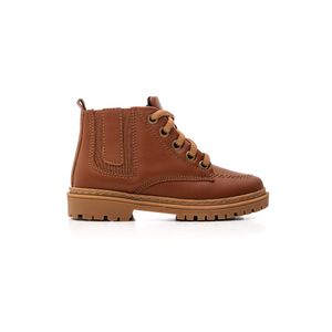 Bota Kature Coturno Juvenil Menino Cano Curto 1203.442/450 Caramelo