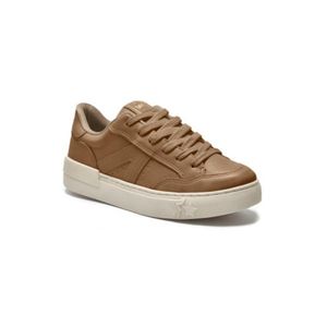Tênis Via Marte Casual Feminino Detalhe Estrela 122-007-05 Caramelo