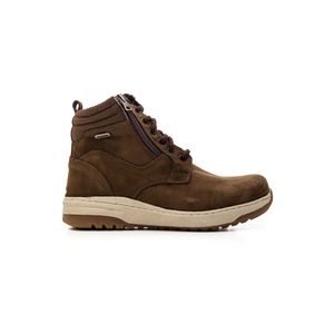 Bota Ped Shoes Coturno Masculino Couro Emborrachado Ra8000-1096 Marrom