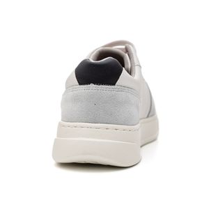 Tênis Ped Shoes Casual Masculino Detalhe Camurça Ps10000-2007 Branco