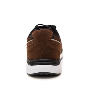 Tênis Via Vip Casual Juvenil Menino Camurça Vnj3006m Marrom