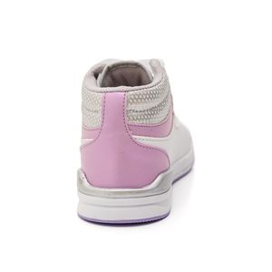 Tênis Via Vip Casual Juvenil Menina Cano Alto Vv4019 Branco