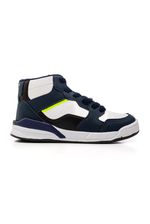 Tenis-Via-Vip-Casual-Juvenil-Menino-Cano-Alto-Vv4021-Branco-