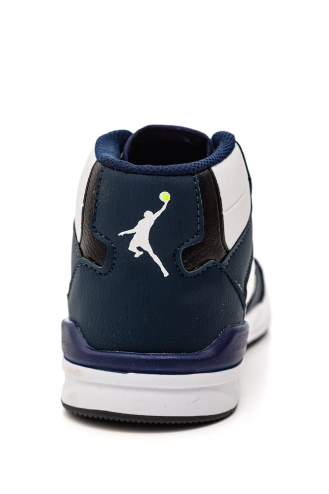 Tenis-Via-Vip-Casual-Juvenil-Menino-Cano-Alto-Vv4021-Branco-