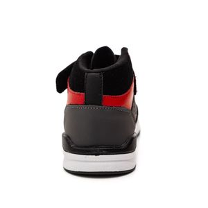 Tênis Via Vip Casual Juvenil Menino Velcro Vv4022 Preto