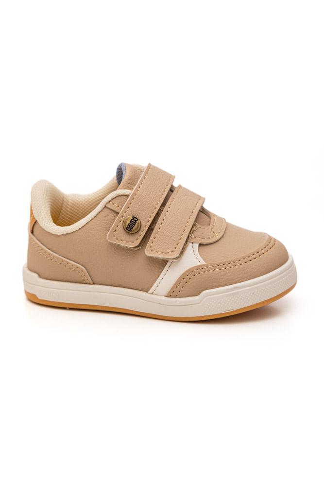 Tenis-Klin-Casual-Bebe-Menino-Fitas-Aderentes-166.188-17094-Bege
