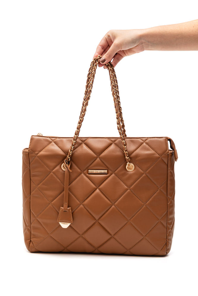 Bolsa-Tote-Via-Marte-Matelasse-Grande-Feminina-B1-160-01-Marrom