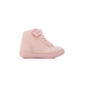 Tênis Klin Infantil Menina Cano Alto Freestyle Velcro 323.035-44 Rosa