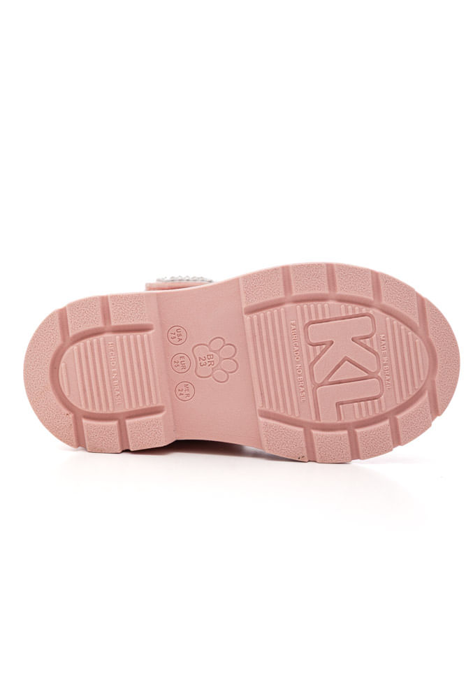 Bota-Klin-Coturno-Infantil-Menina-Velcro-365.002-44-Rosa-