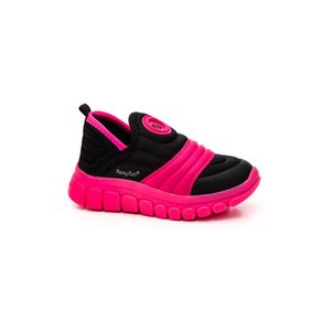 Tênis Novope Slip On Infantil Menina Flex Fun  99001286-2817 Preto