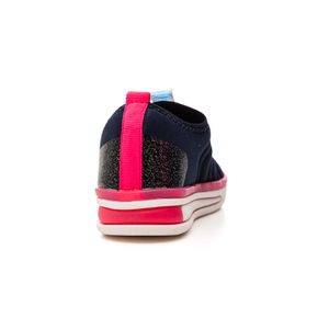 Tênis Novope Be Free Infantil Menina Led 72001125-3359 Marinho