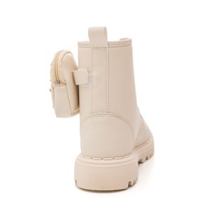 Bota Nilqi Coturno Juvenil Menina Mini Bag 1650.03.19 Off-White