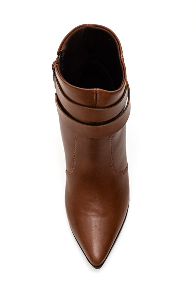 Bico Fino Bota Ramarim Cano Curto Marrom Cano Curto Ramarim Bota