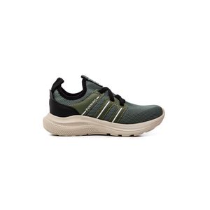 Tênis Jet Kids Casual Juvenil Menino Slip On 62.119-682 Verde Escuro
