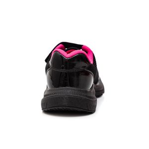 Tênis Jet Kids Casual Juvenil Menina Velcro 63.018-226 Preto