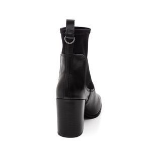Bota Bottero Chelsea Cano Curto Feminina Couro 369804 Preto