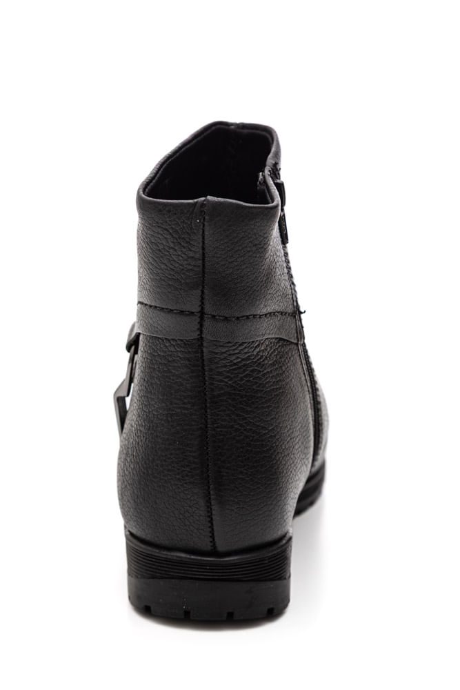 Bota-Bottero-Cano-Baixo-Rasteira-Feminina-Couro-369202-Preto