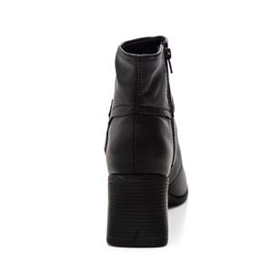 Bota Bottero Cano Baixo Feminina Couro 361807 Preto