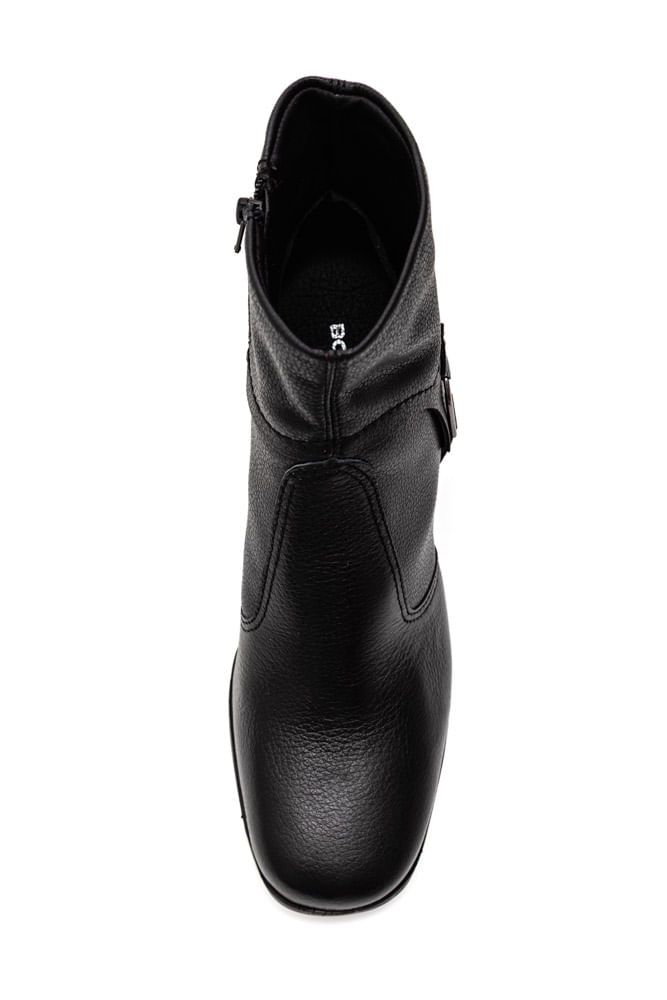 Bota-Bottero-Cano-Baixo-Feminina-Couro-361807-Preto
