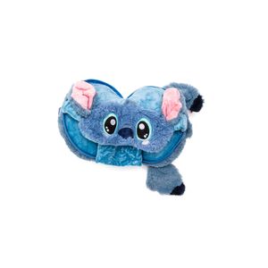 Almofada De Pescoço Com Máscara Stitch Luxcel Alm00082st Azul