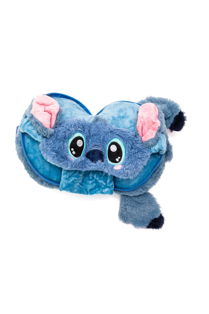 Almofada-De-Pescoco-Com-Mascara-Stitch-Luxcel-Alm00082st-Azul