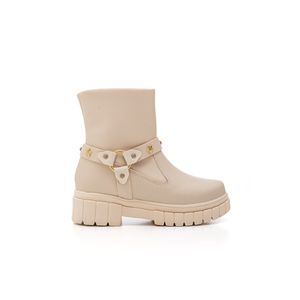 Bota Pekilili Coturno Juvenil Menina Tratorada 126.115.099 Off-White