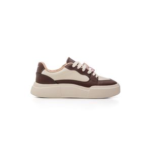 Tênis Moleca Casual Feminino Sneakers 5808.103 Marrom
