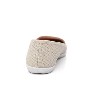 Sapatilha Moleca Feminina Flat Napa 5109.712 Off-White