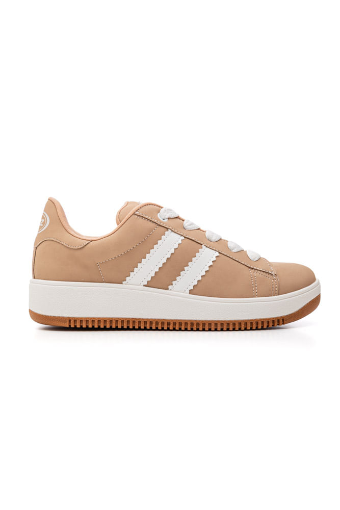 Tenis-Quiz-Casual-Feminino-Nobuck-61-1851-01-Bege