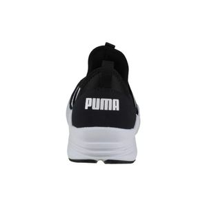 Tênis Puma Wired Run Wns Bdp Juvenil Menina Slip On 385201 04 Preto