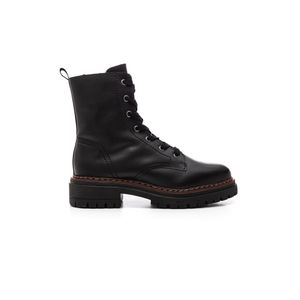 Bota Bottero Coturno Couro Feminino Atanado Napoli 350921 Preto