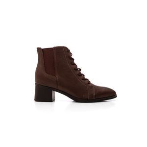 Bota Bottero Cano Baixo Feminina Em Couro 369005 Marrom