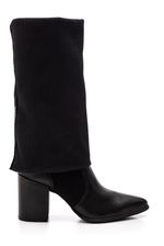 Bota-Bottero-Cano-Alto-Dobravel-Feminina-Over-Knit-360309-Pret