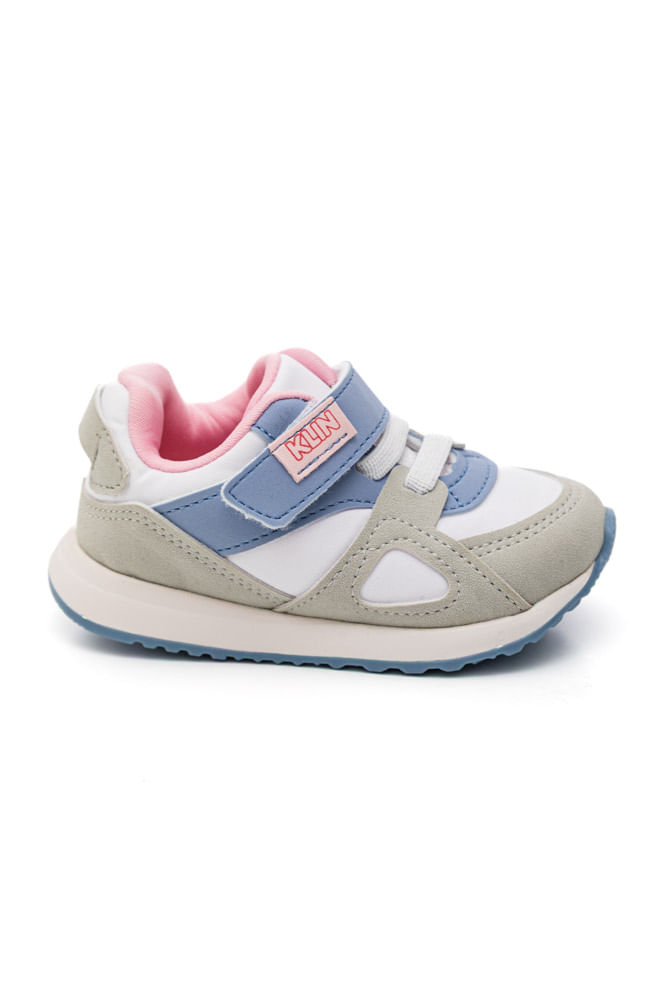 Tenis-Klin-Infantil-Menina-Casual-Conforto-453.117-Azul