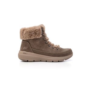 Bota Skechers Go Walk Glacial Ultra Feminina Com Scotchgard 144202 Cinza