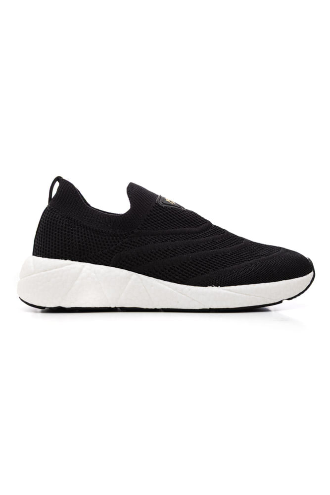 Tênis Modare Casual Feminino Slip-On 7395.101 Preto