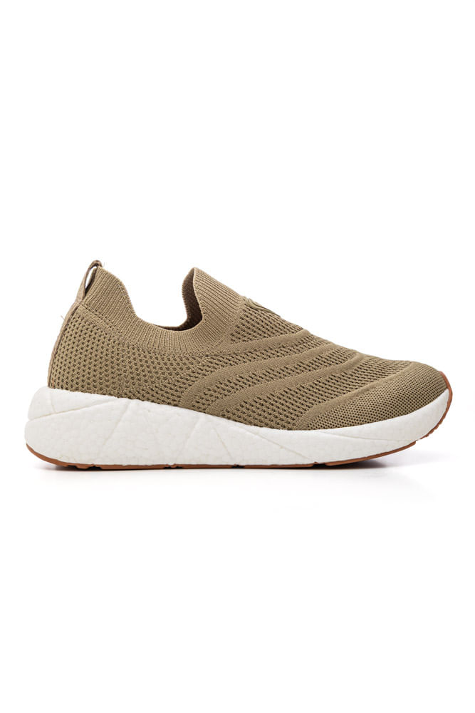 Tênis Modare Casual Feminino Slip-On 7395.101 Verde