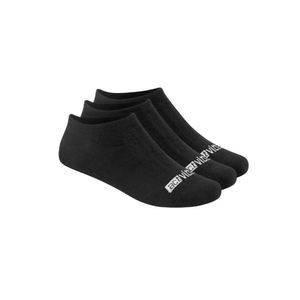 Kit Actvitta 3 Pares De Meias Invisível Algodão Unissex - 4999.2 Preto