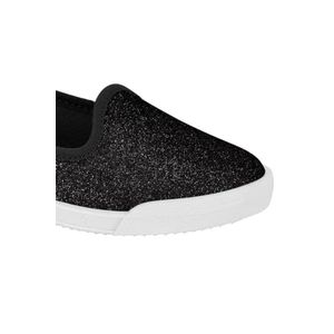 Sapatilha Molekinha Casual Juvenil Menina Com Glitter 2572.105 Preto