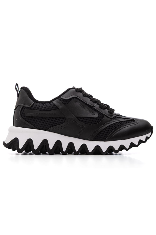 Tenis-Vizzano-Casual-Feminino-Solado-Tratorado-Em-Zigue-Zague-1451.103-Preto