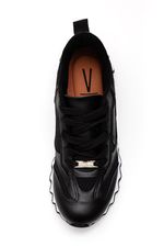 Tenis-Vizzano-Casual-Feminino-Solado-Tratorado-Em-Zigue-Zague-1451.103-Preto