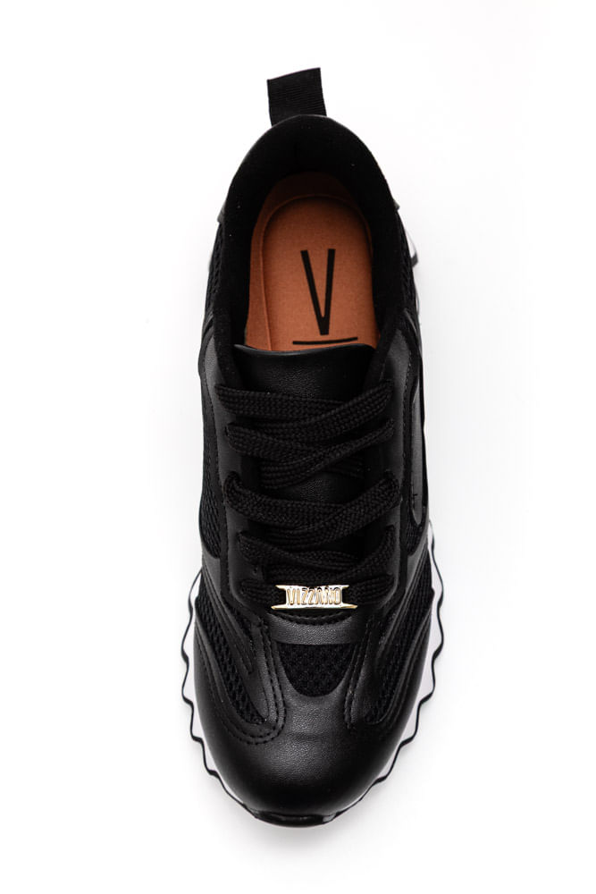 Tenis-Vizzano-Casual-Feminino-Solado-Tratorado-Em-Zigue-Zague-1451.103-Preto