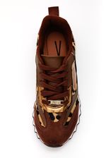 Tenis-Vizzano-Casual-Feminino-Solado-Tratorado-Em-Zigue-Zague-1451.103-Marrom