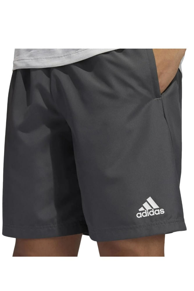 Shorts-Adidas-Malha-Plana-Aeroready-Masculino-Gl342-Cinza