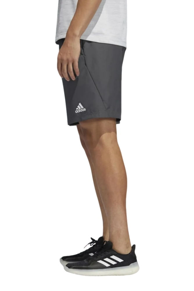 Shorts-Adidas-Malha-Plana-Aeroready-Masculino-Gl342-Cinza